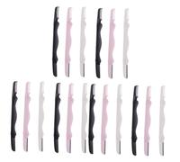 Ipetboom 18pièces Set De Rasoirs à Sourcils Multifonctionnels Kit De Tondeuse Portable Avec Double Lame Et Peigne Pour Épilation Précise Visage Et Zone Bikini Coloris Rose Et Blanc Noir