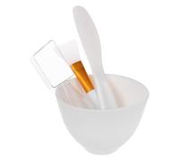 Ipetboom 1ensemble Bol De Masque Facial Portable Ensemble Spatule Et Brosse Pour Mélanger Et Appliquer Masques Diy Outils De Beauté Pratiques Et Pour Soins Peau
