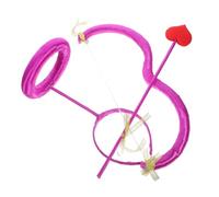 Ipetboom 1ensemble Costume De Cupidon Avec Arc Et Accessoire De Fête Angel Halo Bandeau Décoratif Pour De Saint-valentin Déguisement Pour