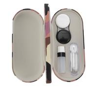 Ipetboom 1ensemble Étui à Lunettes Double Couche Camouflage Rangement Portable pour Verres Et Lentilles De Contact pour Voyage Et Activités Extérieures