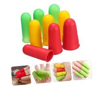 Ipetboom 1ensemble Gants De Protection Silicone Pour Doigts Manchons Antidérapants Protection Disponibles Plusieurs Et