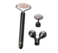 Ipetboom 1ensemble Masseur Facial Électrique Jade Naturelle Pour Massage Et Raffermissement Peau Outils De Anti-âge Et Relaxation