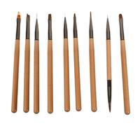 Ipetboom 1ensemble Set De Pinceaux à Multifonctionnels Ensemble De Pinceaux Liner Pour Manucure Et Dessin De Nail Art Outils De Peinture Pour Gel