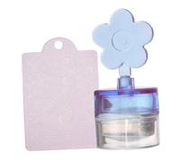 Ipetboom 1ensemble Tampon Silicone Pour Nail Art Avec Tapis Outils De Manucure Transparent Pour Estampage De à Motif Fleur