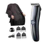 Ipetboom 1Ensemble Tondeuse à Électrique Tablier De Kit De Coupe De USB Rechargeable Pour Utilisation Et Accessoires Salon