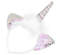 Ipetboom 1pièce Bandeau Lumineux Forme De Licorne Avec Oreilles De Chat Pour Célébrations Accessoires Festifs