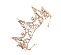Ipetboom 1pièce Couronne Élégante Rhinestones Pour Mariée Bandeau De Mariage Chic Accessoire De Cheveux Pour Événements Spéciaux Et Célébrations