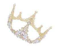 Ipetboom 1pièce Couronne Garçon Fille Élégante Ornement De Cheveux Diadème Pour Anniversaire Mariage Et Fête Accessoire Mode Pour Filles Design Léger Et Confortable