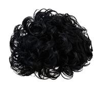Ipetboom 1pièce Perruque Homme Stylée Fibres Synthétiques Wig Courte Bouclée Haute Température Pour Halloween Cosplay Fête