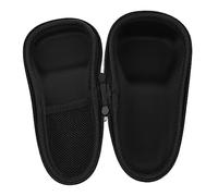 Ipetboom 1pièce Trousse De Rangement Pour Tondeuse à Barbe Portable Étui Antichoc Étanche Et Anti-poussière Pour Rasoir Électrique Noir
