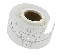 Ipetboom 1rouleau Règle à Sourcils Réutilisable Avec Autocollants Adhésifs Mesureur De Sourcils Précis Pour Maquillage Symétrique Et Facile De Étiquettes Transparente Pour
