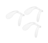 Ipetboom 1Set Lunettes Plaquettes Nasales Lunettes Lunettes Eye Verre Plaquette Nasale Anti Slip Silicone Plaquettes Nasales Pour Lunettes Lunettes Plaquette Nasale Lunettes De Soleil