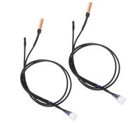 Ipetboom 2 Capteurs de Température 5K pour Climatiseur Thermistance Époxy Haute Précision Compatible Systèmes Cvc Détection Rapide 2 Pièces Usage Intérieur