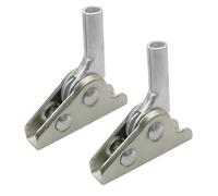 Ipetboom 2 Charnières à Cliquet Réglables 180° pour Meubles Charnière Acier Inoxydable 5 Positions D’Angle Accessoires pour Canapé Tatami et Tabouret Pliant Lot de 2