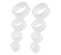 Ipetboom 2 Ensembles Adaptateurs pour Meuleuse Établi Plastique Kit pour Ajustement Précis des Diamètres de Meules et Polyvalent pour Métallurgie et Travail