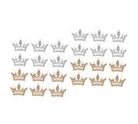 Ipetboom 2 Ensembles Broche Couronne Goupille Épingle Pour Sacs À Épingle À Couronne Épinglette Écharpe Broche Broche Épingle À Poitrine Couronne Broche Femme Alliage 12 Pièces * 2