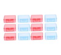 Ipetboom 2 Ensembles Cas Voyage Organisateur Compartiment Portable Tout Petit Clé Portatif Trousse À Pharmacie Colorée Accessoires De Voyage Pp 6 Pièces * 2