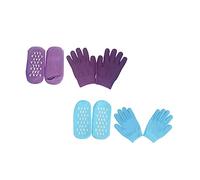 Ipetboom 2 Ensembles Chaussettes Gel Pour Mains Sèches Et Mitaines Hydratantes Pour Soin Intensif Spa