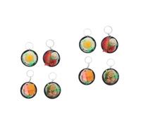 Ipetboom 2 Ensembles Décoratifs De Ramen De Pendentifs Réalistes Pour Styles Aléatoires Originaux Et Décorations Unique 4 Pièces * 2