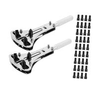 Ipetboom 2 Ensembles Kit Professionnel de Réparation Montre avec Ouvre-boîtier à Griffes Fiables Outil Portable pour Remplacement Pile Adapté Usage Maison et Atelier