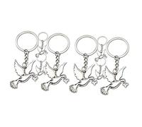 Ipetboom 2 Ensembles Pigeon De Décoratif Pour Sacs Pendentif Accessoire Et Élégant 4 Pièces * 2