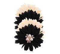 Ipetboom 2 Paires D'Accessoires Pour Chaussures De Mariage En Perles Breloques Pour Chaussures Boucles De Chaussures À Fleurs Embellissements Pour Chaussures De Mariage Breloques