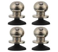 Ipetboom 2 Paires de Boutons de Déclenchement pour Téléphone et Tablette Manettes de Jeu Tactiles Argentées Petites Touches de Visée Précises pour Jeux Mobiles Accessoires Gaming