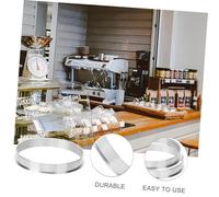 Ipetboom 2 pièces Anneau Aluminium pour Machine à Tasses Joint Étanche pour Machine à Bubble Tea Accessoire Pratique pour Café et Lot