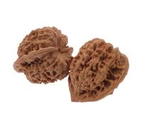 Ipetboom 2 pièces Balles de Massage Noix de Boules Exercice pour Mains Acupression pour Circulation Sanguine et Relaxation Musculaire