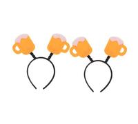 Ipetboom 2 Pièces Bandeaux Accessoires Cheveux Fête Colorés Décorations Festives pour Bar et Carnaval Cerceaux Originaux pour Photo et Anniversaire