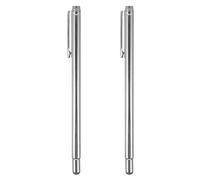 Ipetboom 2 pièces Bâtons de Divination Acier Inoxydable Rétractables de Bâtons pour Recherche de Veines Eau