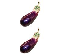 Ipetboom 2 Pièces Boucle anti- épingles broche épinglette aubergine épingle à nourrice insigne pour les femmes goupille d'écharpe Épingle décorative épingle à col cuivre Violet