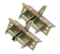 Ipetboom 2 Pièces Charnières Invisibles à Ressort Fermetures Amorties Automatiques pour Portes de Placards Bois Ouverture à Charnières Robustes pour Meubles de Cuisine et Salle de Bain