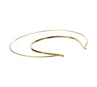Ipetboom 2 Pièces Couronne de Mariée Dorée Accessoire Cheveux Élégant Diadème Double Couche pour Mariage Bal et Fête Ornement Coiffure Charme et Romantisme
