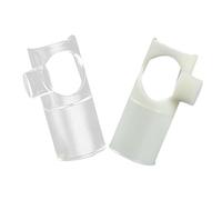 Ipetboom 2 pièces Embouchure de Flûte Aide Au Soufflage pour Débutants Accessoires de Remplacement pour Flûte en Do et Ré Améliorant Intonation Précision Du