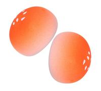 Ipetboom 2 Pièces Éponges de Maquillage pour Visage Usage Sec et Humide Non Absorbantes Forme Application Uniforme pour Fond de Teint et Convient