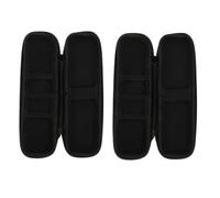 Ipetboom 2 pièces Étui de Rangement pour Brosse à Dents Électrique Coque Rigide EVA Étanche et Antichoc de Voyage Portable avec Poche Filet pour Accessoires Protection Complète pour Brosse