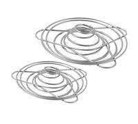 Ipetboom 2 pièces Filtre à Café Réutilisable Inox pour Camping et Usage Support Entonnoir Pratique et pour Préparation Manuelle