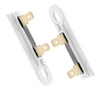 Ipetboom 2 pièces Fusible Thermique pour Sèche-linge Lot de Contrôle Température Sécurité Compatible avec Sèche-linge Condensation et Machine à Laver Facile à Installer Design Blanc