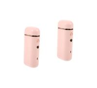Ipetboom 2 Pièces Instrument De Beauté à Injection D'oxygène Charbon Mini Masque Aérographe Se Soucier Soin Du Visage Hydratant Parfum Vide Des Produits Se Maquiller Rose Abdos