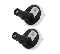 Ipetboom 2 Pièces Kit de Fixation pour Siège de Toilette Vis de Remplacement Robustes et Charnières Stables Dérapantes Rechange pour Réparation Rapide Wc