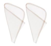 Ipetboom 2 pièces Lace Wig Closure Deep Ventilating Lace Net Base For Lightweight Wig Making And Repair Soft Breathable Hairpiece Accessory