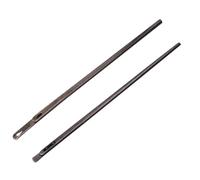 Ipetboom 2 pièces Lot Aiguilles à Coudre Cuir Acier pour Laçage et Couture Main Outils Pratiques pour Travail Du Cuir Kit Polyvalent pour Maroquinerie