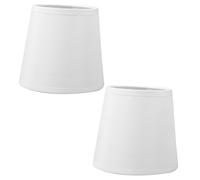 Ipetboom 2 pièces Lot de Abat Jours pour Lampe de Table Protection Oculaire Simple et Décoratifs pour Chevet et Salon Remplaçants Robustes et Élégants