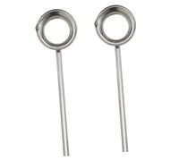 Ipetboom 2 pièces Louche Eau Inox à Long Manche avec Bec Verseur Cuillère Multiusage pour Cuisine Jardin et Arrosage Fleurs Légumes Manche Ergonomique et Capacité Importante