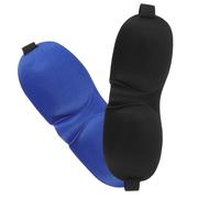 Ipetboom 2 pièces Masque de Sommeil Confortable pour Adultes Masque de Nuit Ultra-doux et Ajusté pour Voyage Sieste et Relaxation