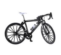 Ipetboom 2 pièces Miniatures Alliage Ornements Modèles Miniatures pour Décor Maison et Bureau Décoratif pour Garçons et Figurines Course Noir et Jaune