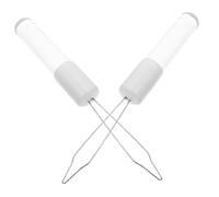 Ipetboom 2 Pièces Outil Assistance pour Boutons de Chemise Acrylique avec Prise Ergonomique à Habillage pour Seniors Dispositifs pour Vêtements Pantalons et Manteaux