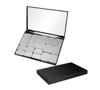 Ipetboom 2 Pièces palette de fards à paupières magnétiques palettes magnétiques pour le maquillage cas de casseroles de palette de fard à paupières palette z magnétique Se maquiller abdos