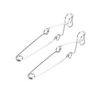 Ipetboom 2 pièces Pinces pour Tubes à Essai Acier Chromé Supports de Laboratoire avec Poignée Confortable Fixation Sécurisée pour Manipulation Facile des Tubes Essais